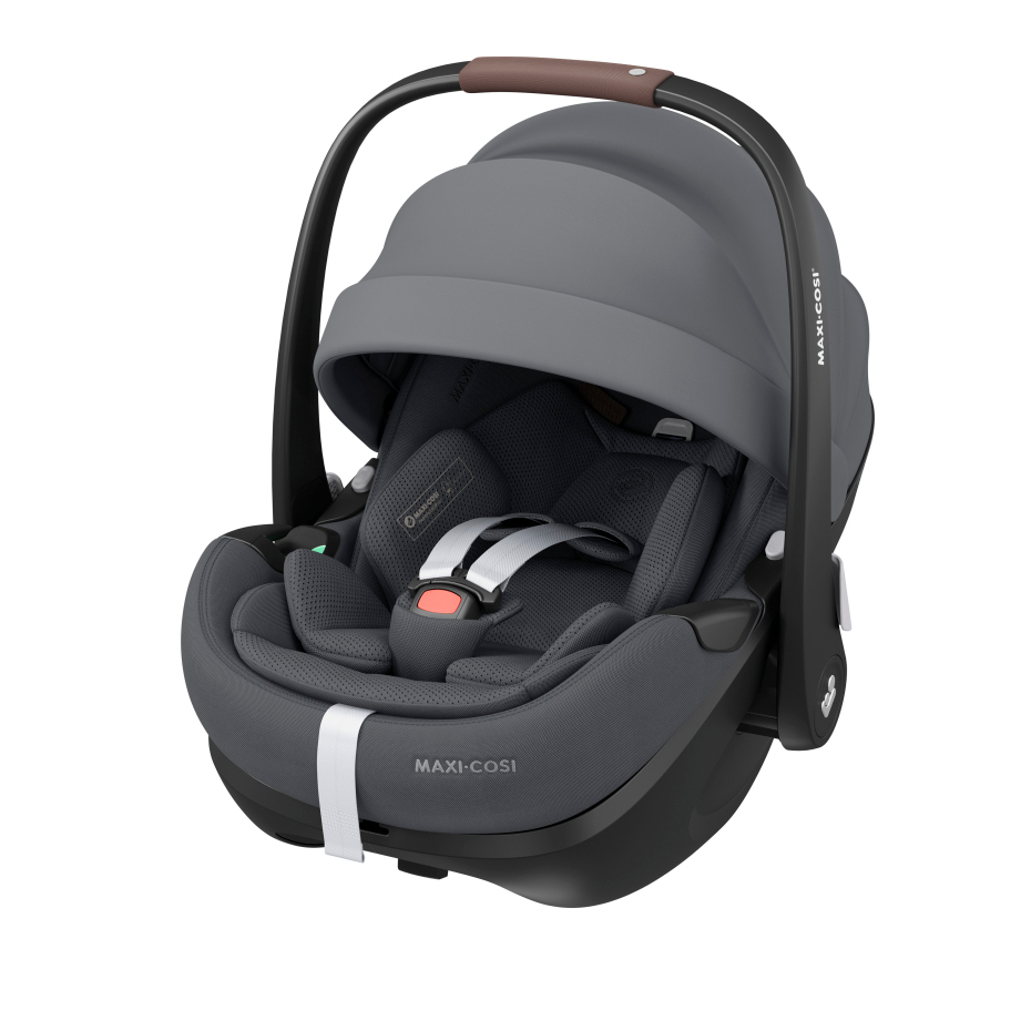 Maxi-Cosi - Fame(Twillic Graphite) - 4pcs Bundle Fame Stoller&Carrycot Pebble360 Pro Car Seat - FamilyFix 360Pro i-size Base - Travel System