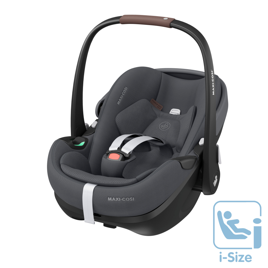 Maxi-Cosi - Fame(Twillic Graphite) - 4pcs Bundle Fame Stoller&Carrycot Pebble360 Pro Car Seat - FamilyFix 360Pro i-size Base - Travel System