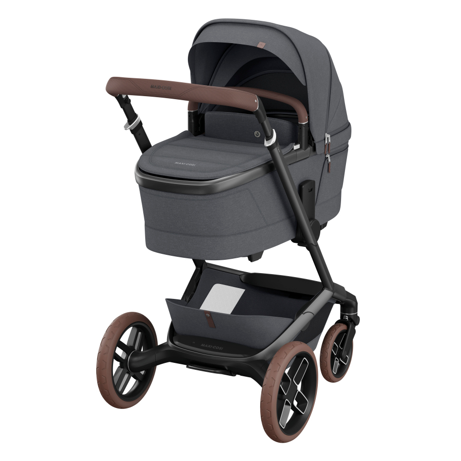 Maxi-Cosi - Fame (Twillic Graphite) - 4pcs Bundle Fame Stroller CabrioFix i-size Base Car Seat -CabrioFix i-Size Base. - Travel System