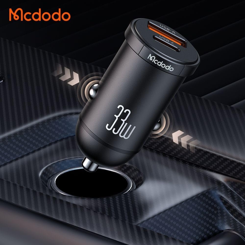 Mcdodo CC-2320 LED Fast Car Charger PD 33W 1C1U