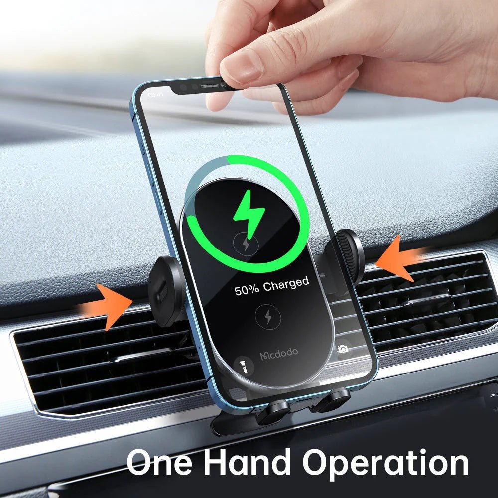 Mcdodo Dual Coil Wirelss Car Mount Charger CH-160