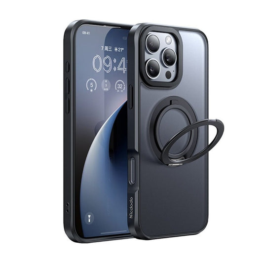 Mcdodo Magnetic Ring Stand Case for iPhone 16 Pro
