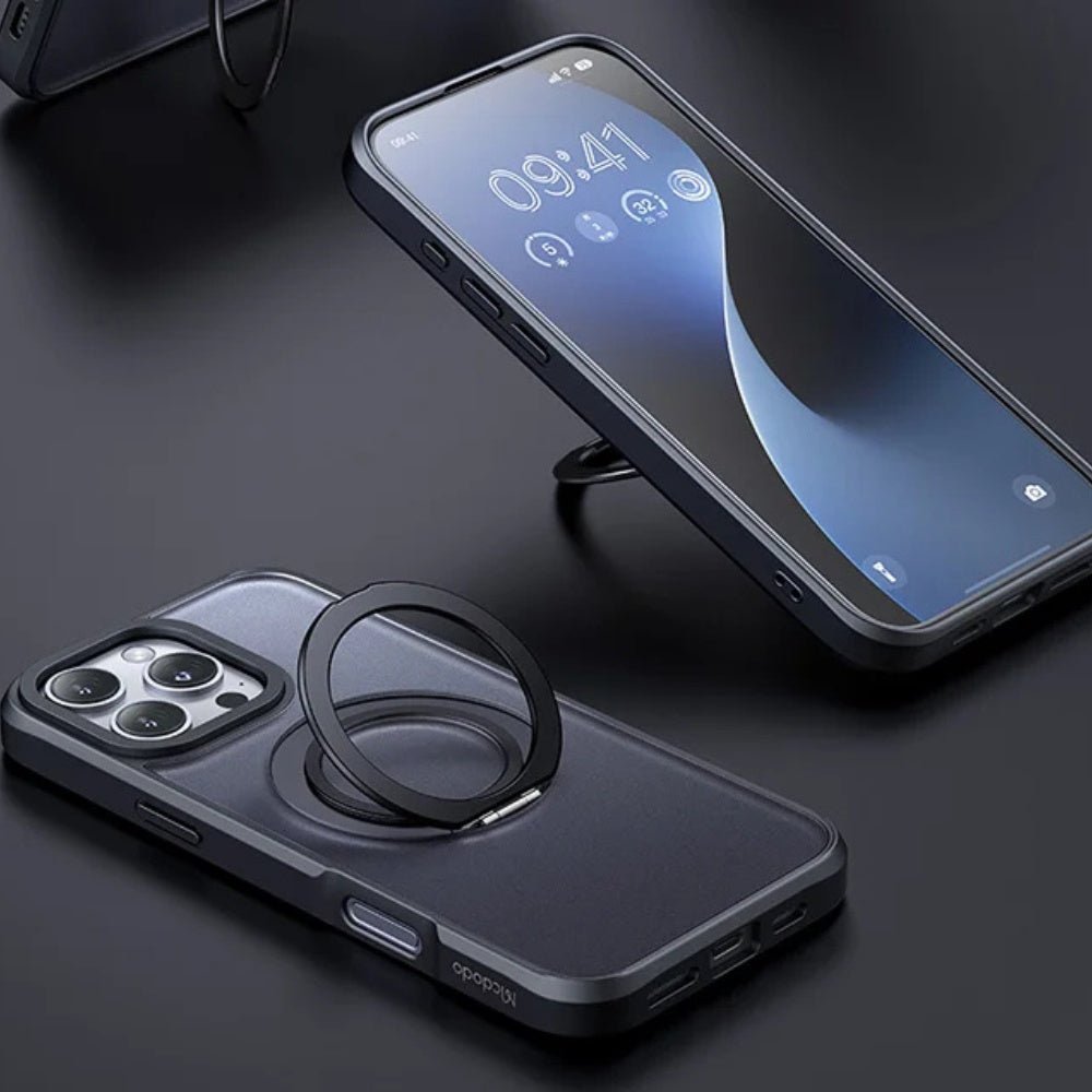 Mcdodo Magnetic Ring Stand Case for iPhone 16 Pro