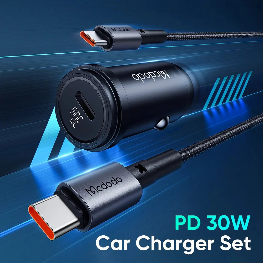 Mcdodo PD30W Fast Car Charger Kit