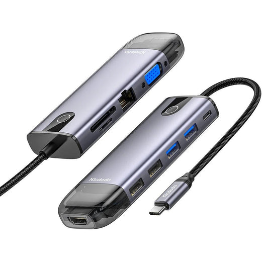 Mcdodo USB-C 10 in 1 Dongle HUB HU-742
