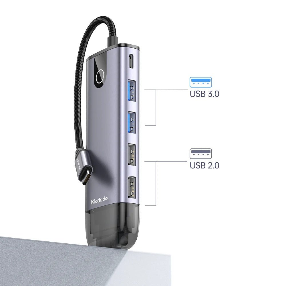 Mcdodo USB-C 10 in 1 Dongle HUB HU-742