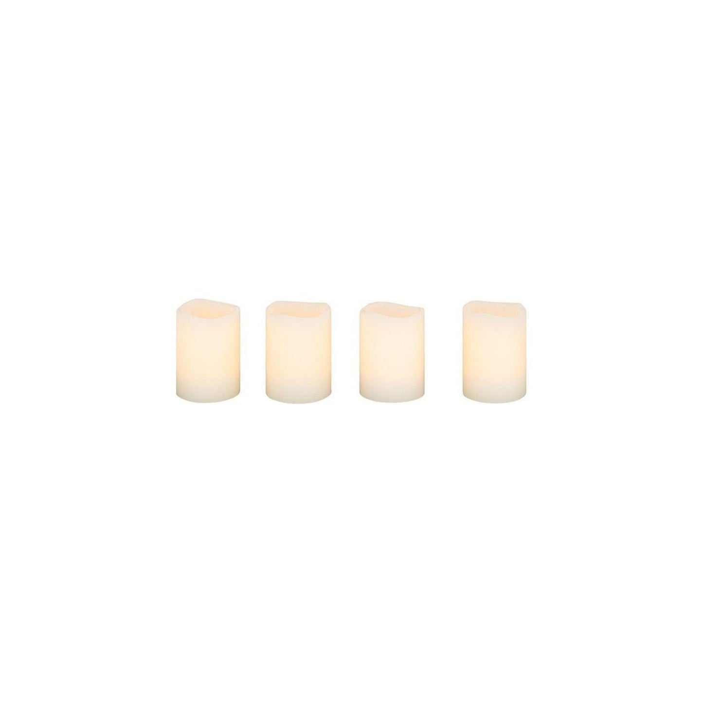 Melinera Wax LED Candles Set of 4