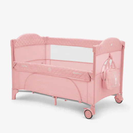 Kikkaboo - Baby Cot 2 Levels - Milky Way - Pink - 2023