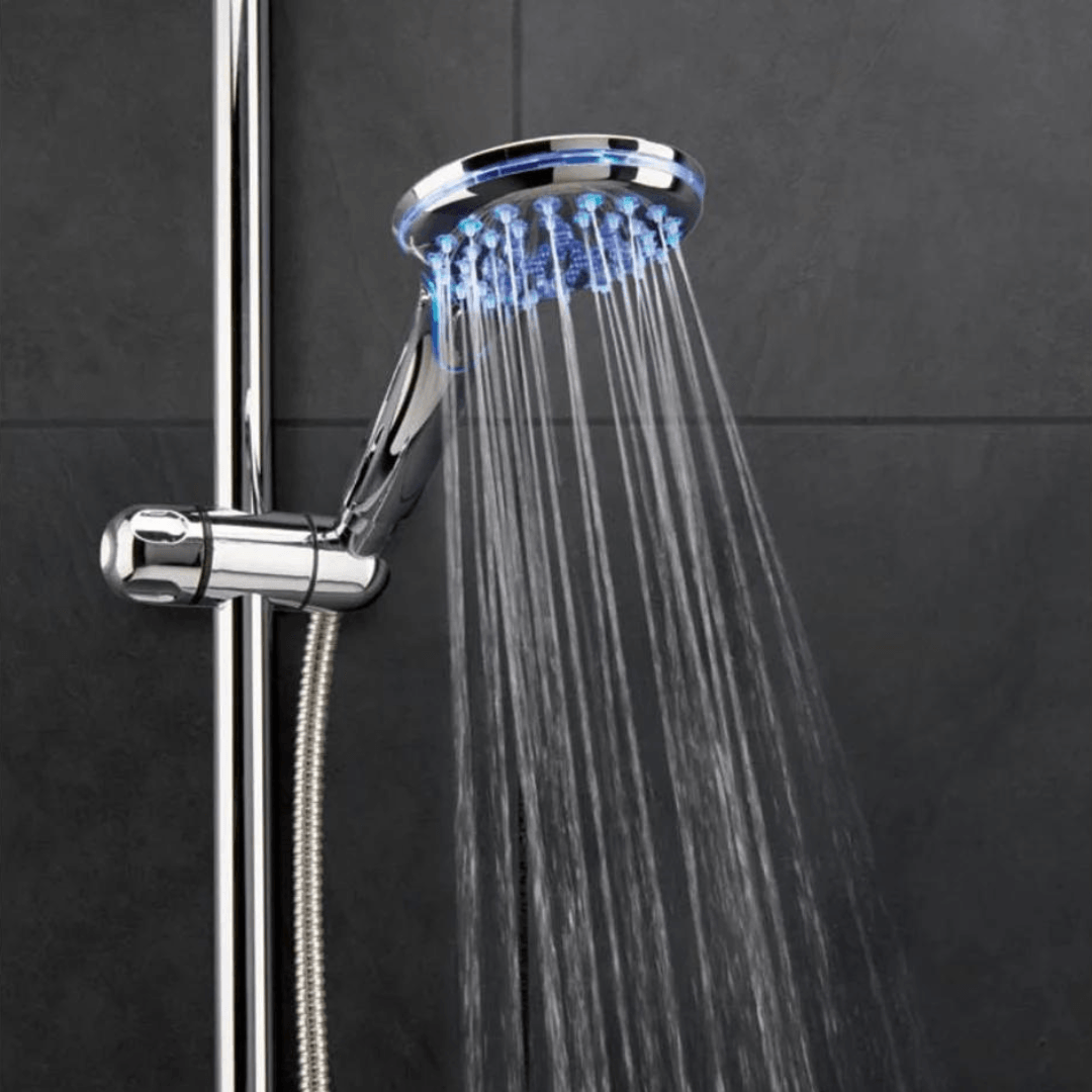 MIOMARE HANDHELD SHOWER HEAD WITH LED TEMPERATURE INDICATOR