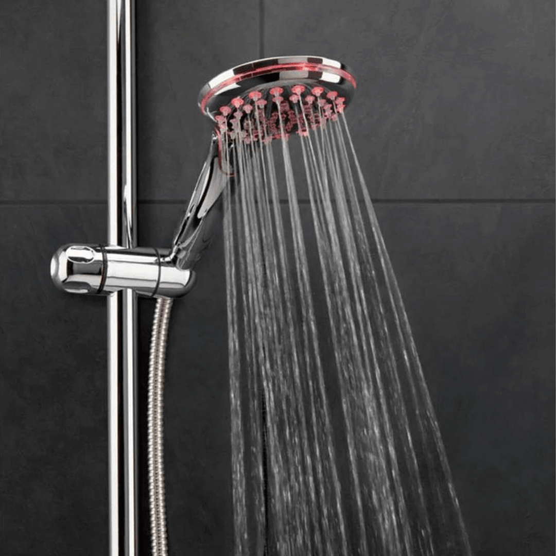 MIOMARE HANDHELD SHOWER HEAD WITH LED TEMPERATURE INDICATOR
