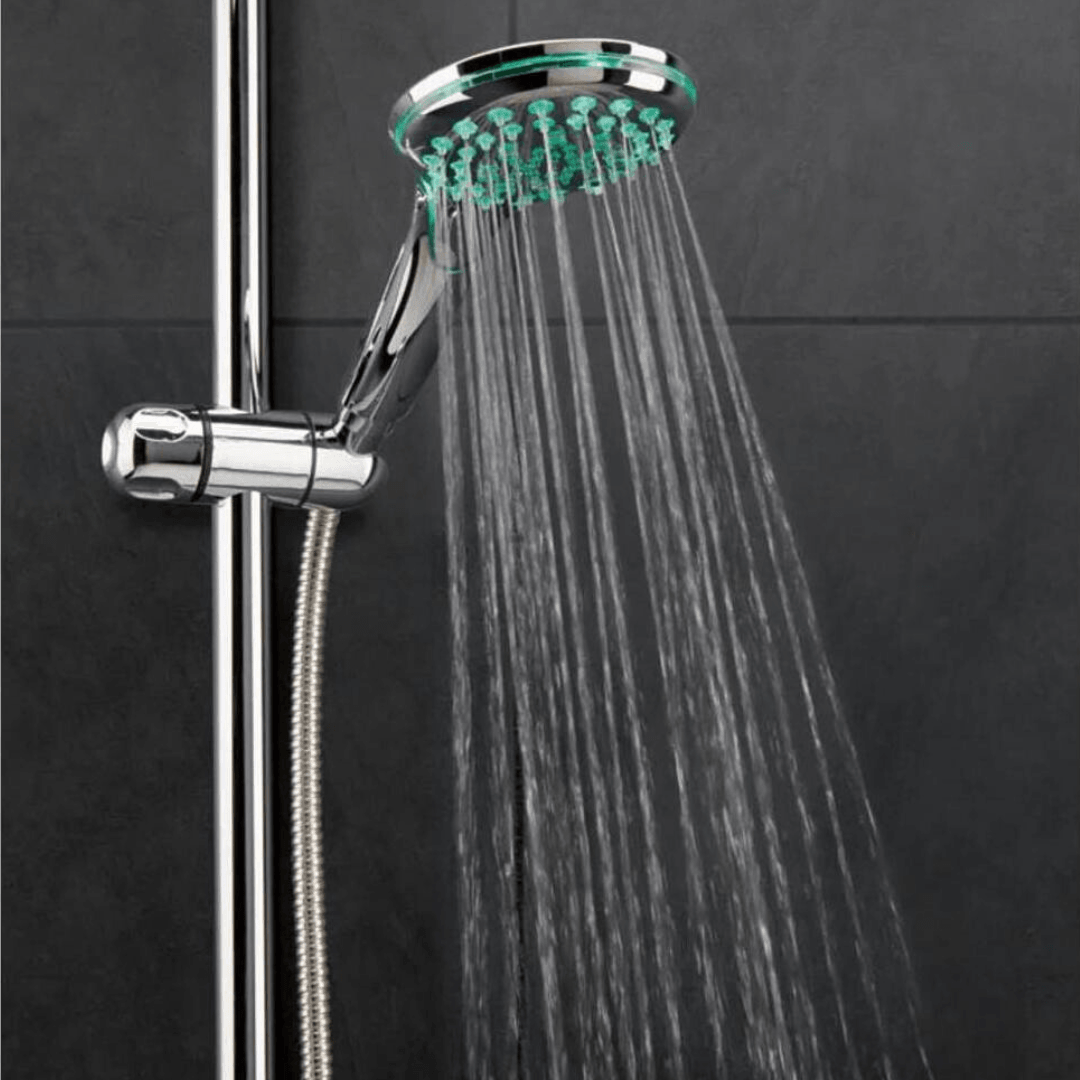 MIOMARE HANDHELD SHOWER HEAD WITH LED TEMPERATURE INDICATOR