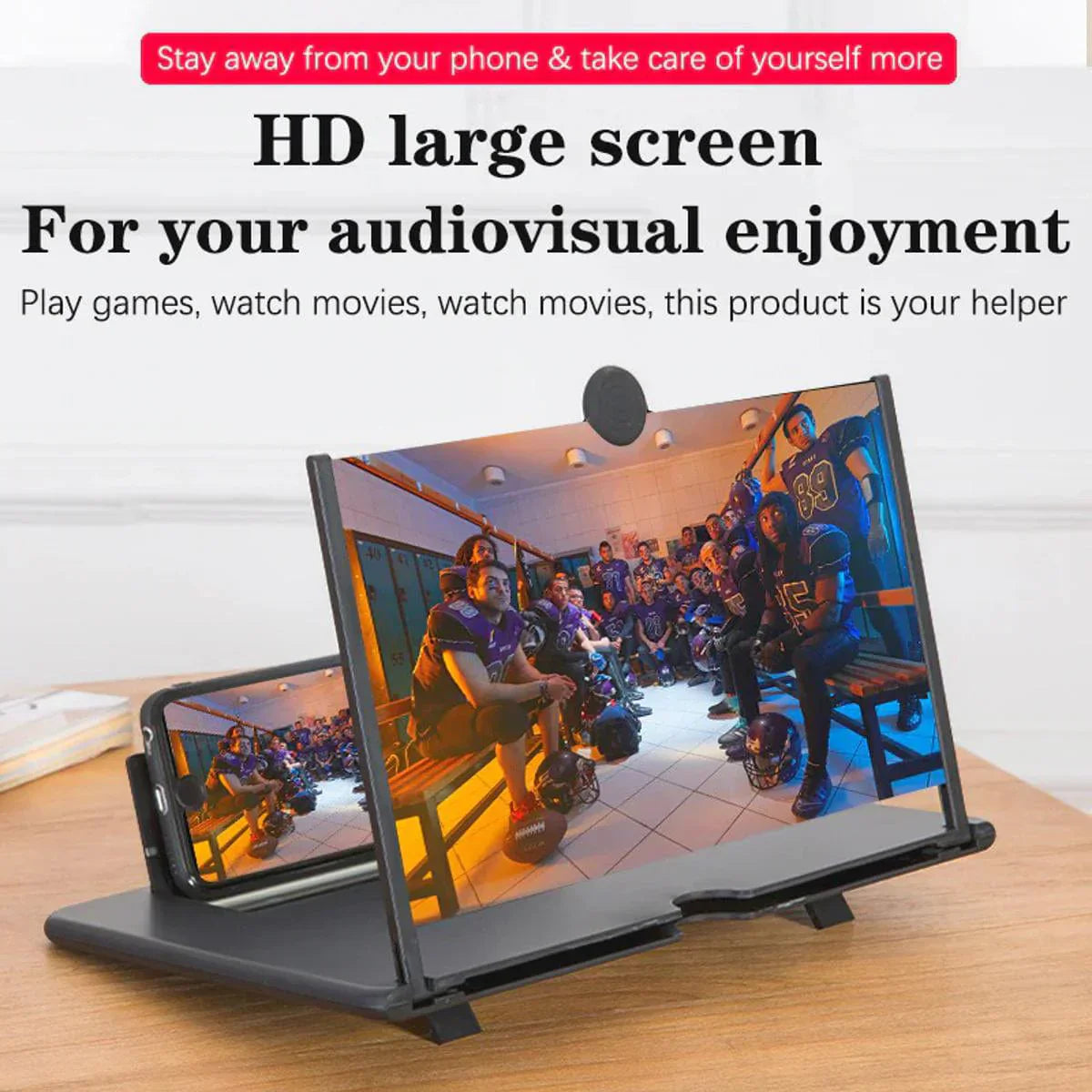 Phone Screen Magnifier With Stand