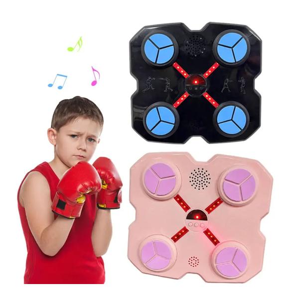 Intelligent Boxing Machine 4 Punch, Dynamic Music, Boxing Mode, Colorful Lighting