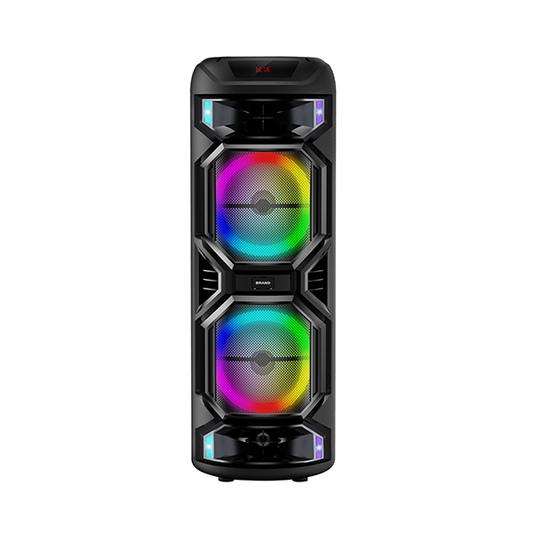 Super Bass Portable Bluetooth Woofer Speaker 12.5 Inch X2 with Wireless Mic – PBT218