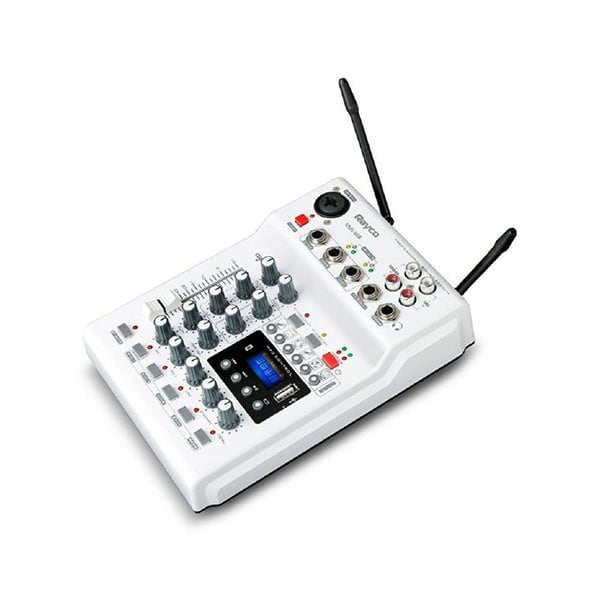 DJ Mixer 4 Channels Mixing Console Effects Processor with Sound Card - RMI688