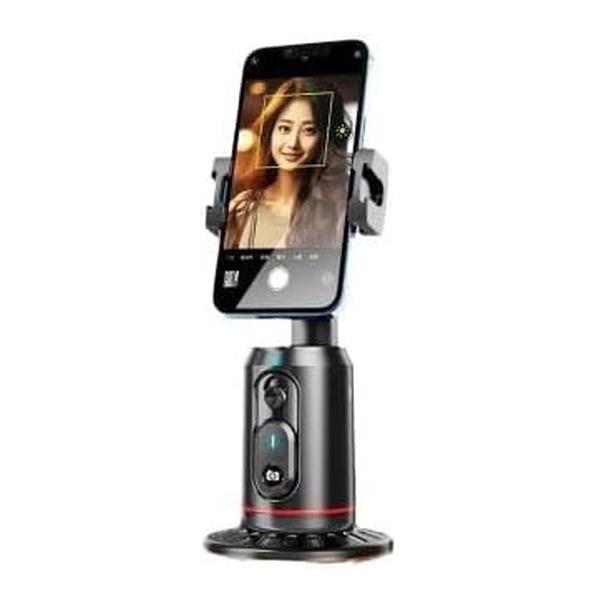 Face Tracking Q02 Selfie Stick Tripod, Auto Tracking 360 Rotation Gimbals Face Tracking Tripod Stand Wireless Remote Shot P02 Tracking Selfie Stick for Smartphone
