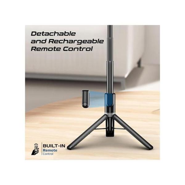 Promate MagStick-Pro MagSafe Compatible Extendable Monopod & Tripod Stand with Remote Control