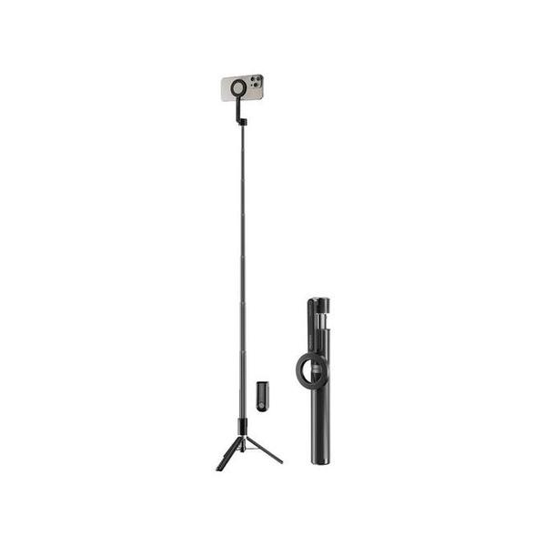 Promate MagStick-Pro MagSafe Compatible Extendable Monopod & Tripod Stand with Remote Control