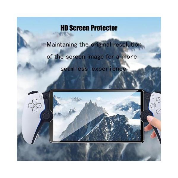 Screen Protector for PlayStation Portal Remote Player 8 inch Tempered Glass Screen Protector for PlayStation 5 Portal Handheld, Ultra HD, Anti-Scratch, Anti-Fingerprint, Bubble-free