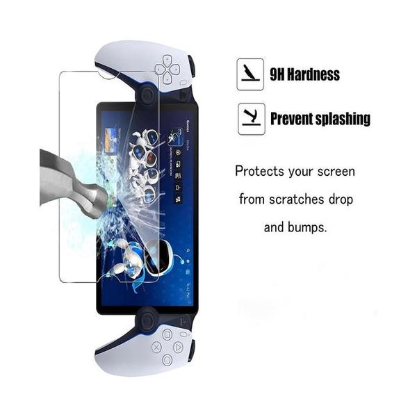 Screen Protector for PlayStation Portal Remote Player 8 inch Tempered Glass Screen Protector for PlayStation 5 Portal Handheld, Ultra HD, Anti-Scratch, Anti-Fingerprint, Bubble-free