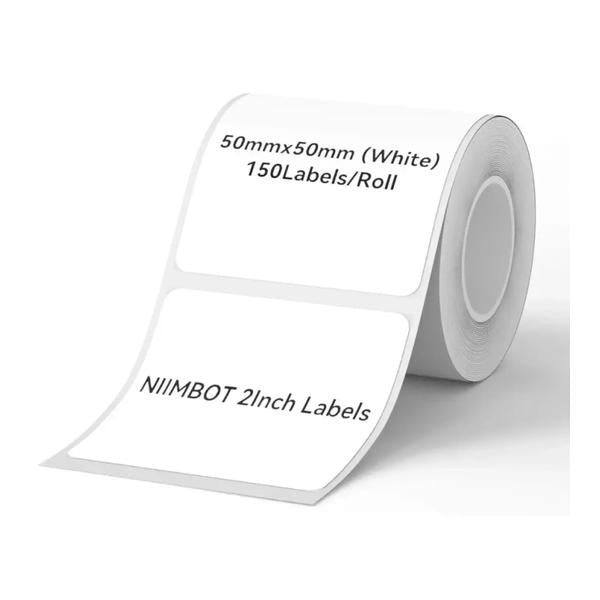 Niimbot, Thermal Label Paper 50*50 - 150 White - T50*50 for B1/B21/B3S Models