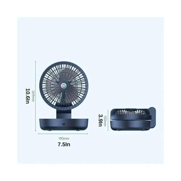 Portable Handheld Personal Rechargeable Multifunctional Circulating Fan