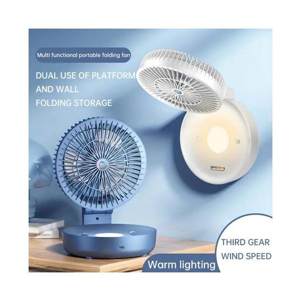 Portable Handheld Personal Rechargeable Multifunctional Circulating Fan