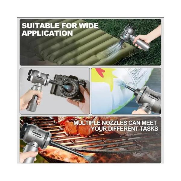 Powerful Digital Brushless Vacuum Cleaner 2 in 1 Blower and Vacuum Cleaner with Bag and Accessories Type-C Fast Charging Perfect for Cars and Pets and House Cleaning Tools