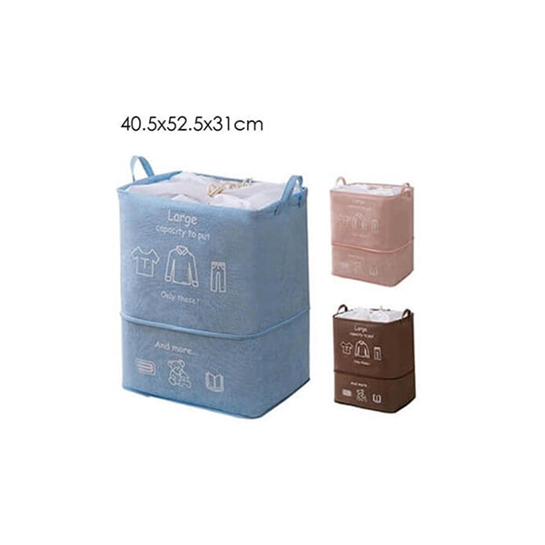 Laundry Bag, Laundry Bag For Clothes and Other Usage, High-quality Basket With Handle - 13811