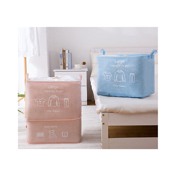 Laundry Bag, Laundry Bag For Clothes and Other Usage, High-quality Basket With Handle - 13811
