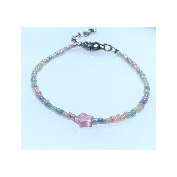 Sparkley Crystal Bracelet with Stainless Steel for Kids - SpaKBlcrS