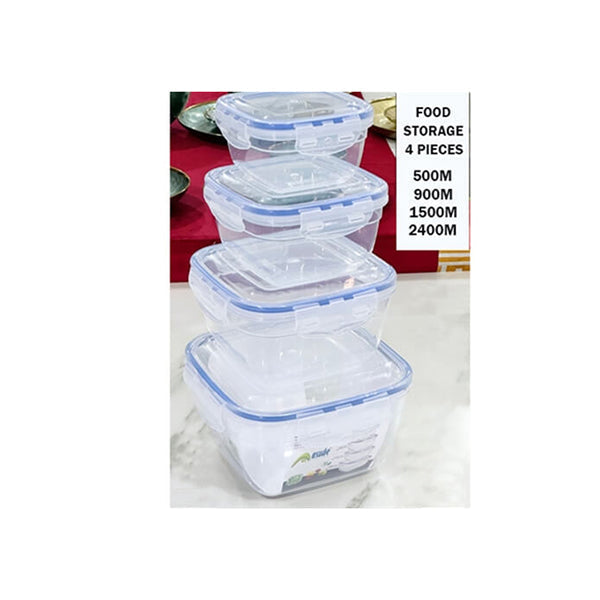 Food Storage - Set of 4 Pieces - 15783