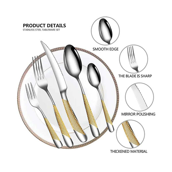 Luxury Stainless Steel 18/10 Cutlery