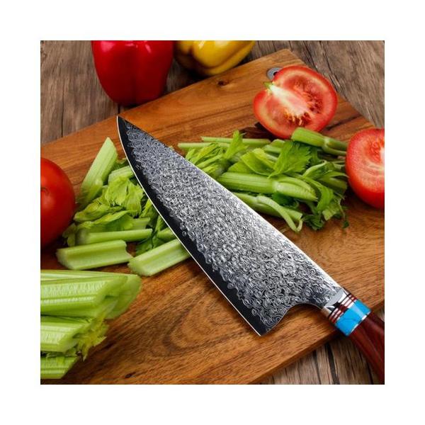 Premium Handmade Damascus Chef Knife 67 Layers with Wooden Gift Box Chef Knives Kitchen Knife Accessories Tools