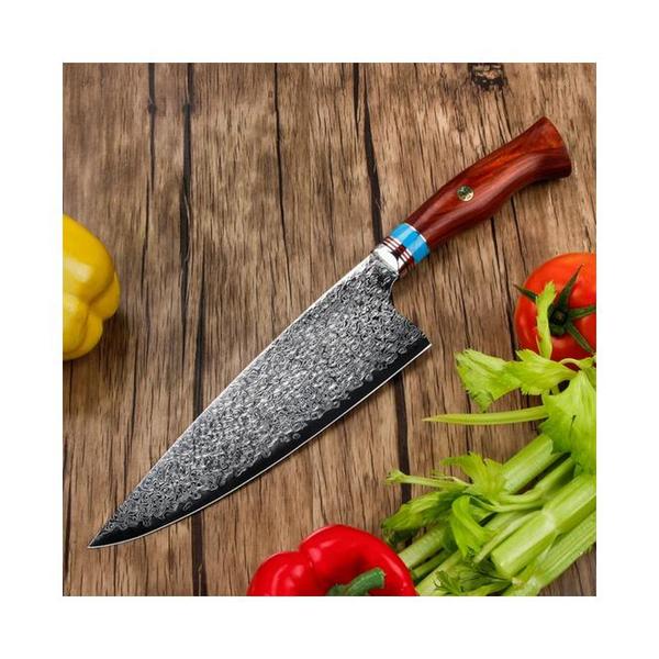 Premium Handmade Damascus Chef Knife 67 Layers with Wooden Gift Box Chef Knives Kitchen Knife Accessories Tools