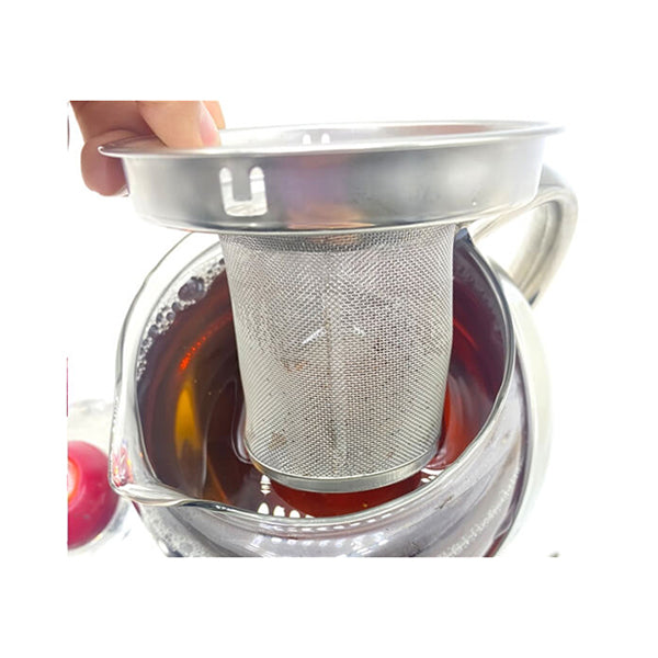 Relax Tea Maker Glass Stainless Steel 1100 ML - 15733