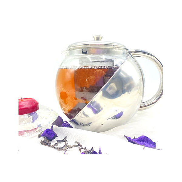 Relax Tea Maker Glass Stainless Steel 1100 ML - 15733