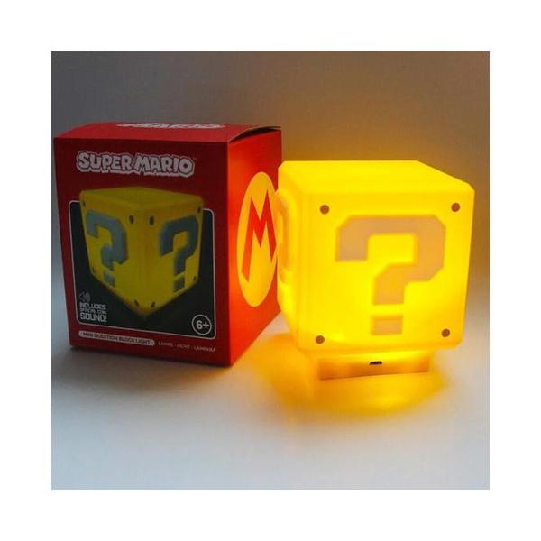 Mystic Mini Question Block LED Night Light, Yellow