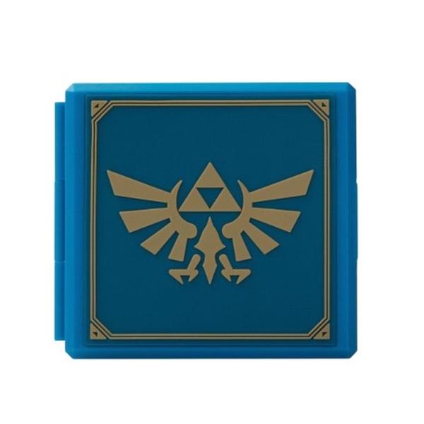 Nintendo Switch Portable and Slim Hard Shell Case - Shockproof Protective Storage With 12 Cartridge Slots for NS NX (The Legend of Zelda: Breath of the Wild)