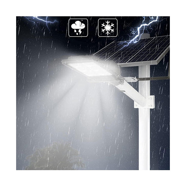 Solar Panel Solar Induction Lamp with Mounting Pole and Remote Control - M-200