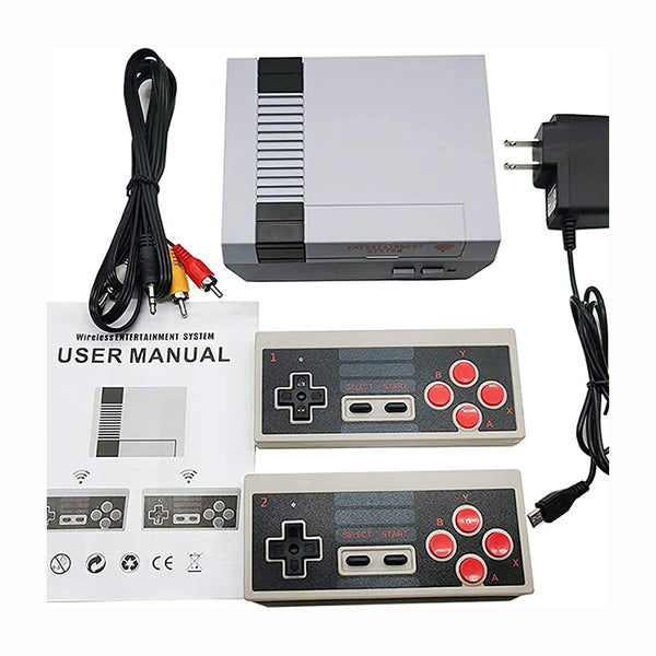 Retro Wireless Video Game Console Classic Handheld Mini PC Game Player Built in 620 Games Dual Controller AV TV Game Machine for Kids, Children, Adult
