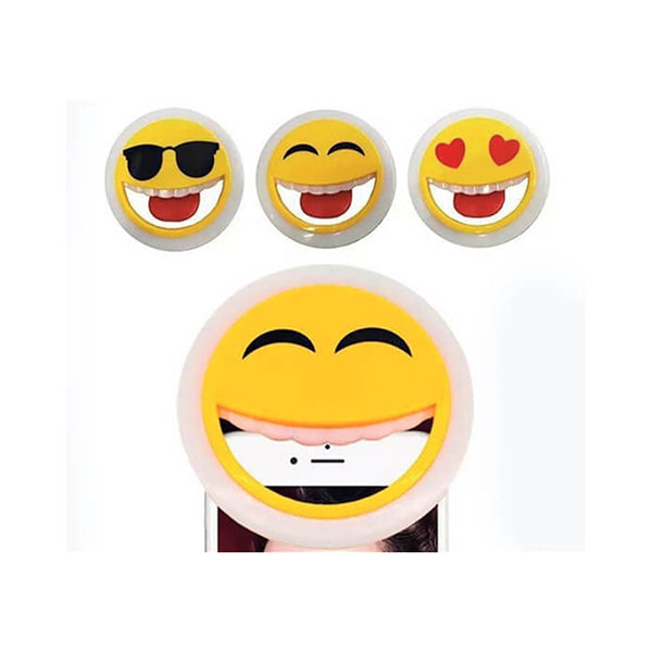 Smiley Ring Light, High-quality Mini Ring Light for Mobile Phones - 13505