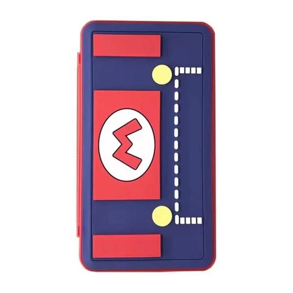 Super Mario 24 in 1 Magnetic Game Card Case Relief Pattern Storage Box Nintendo Switch/Lite