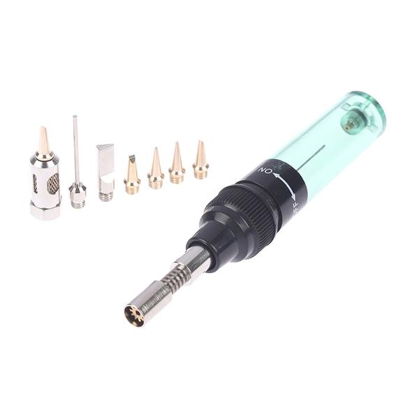 Powerful 14 in 1 Soldering Pen with Storage Box, 8ml Compact Portable Full Set Multi Functional Gas Soldering Iron, Hydropower Engineering for Electronic Repairing Truck Aviation Repairs