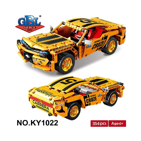 KAZI, GBL, BOZHI KY1022 Mechanical Engineer: Bumblebee Return Vehicle – Racing Cars Block - 15855