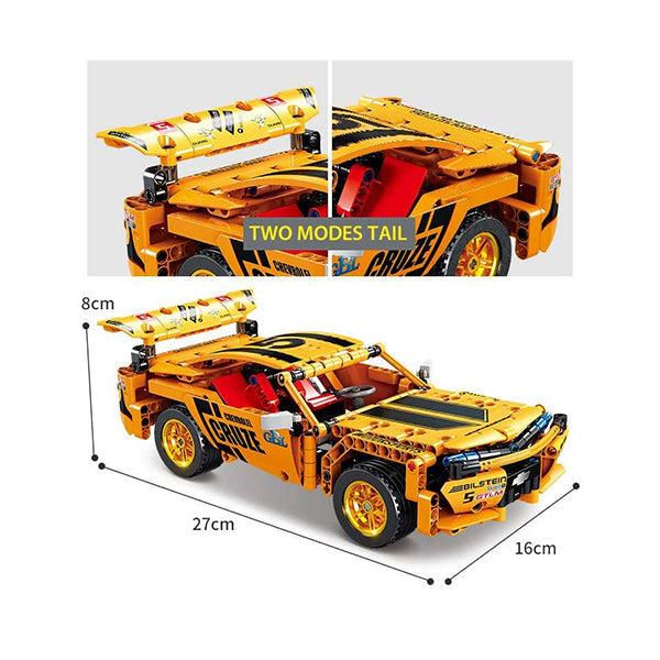 KAZI, GBL, BOZHI KY1022 Mechanical Engineer: Bumblebee Return Vehicle – Racing Cars Block - 15855