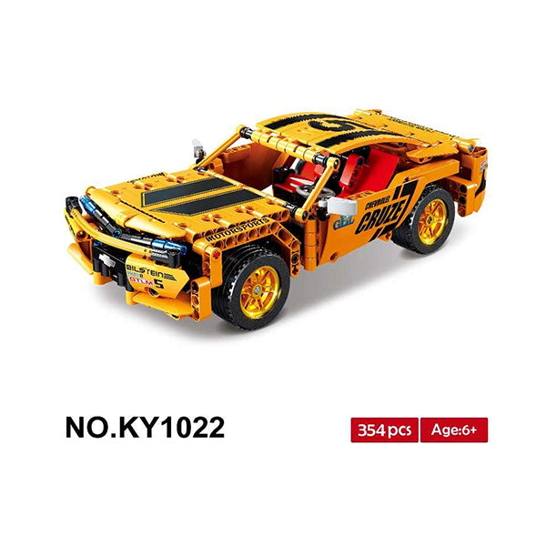 KAZI, GBL, BOZHI KY1022 Mechanical Engineer: Bumblebee Return Vehicle – Racing Cars Block - 15855