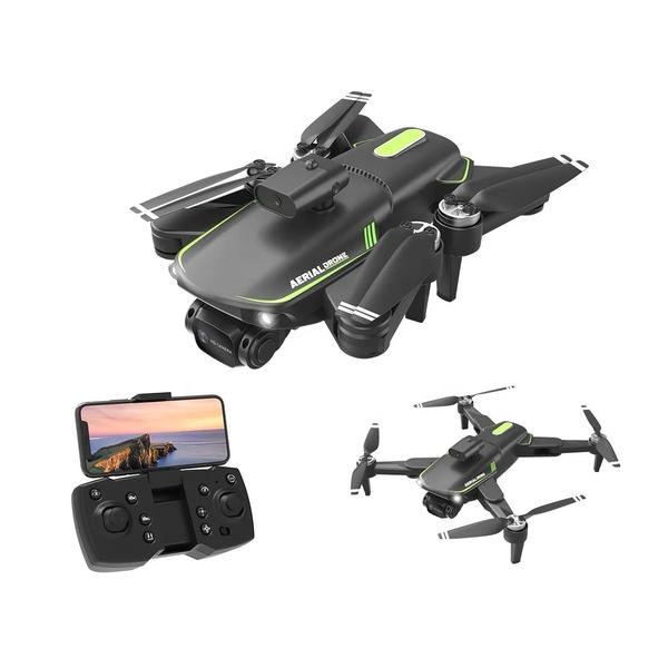 Mini Drone F166 HD Dual Cam Remote & Phone Control Auto Land Function Carbon Fiber Body, for iOS & Android
