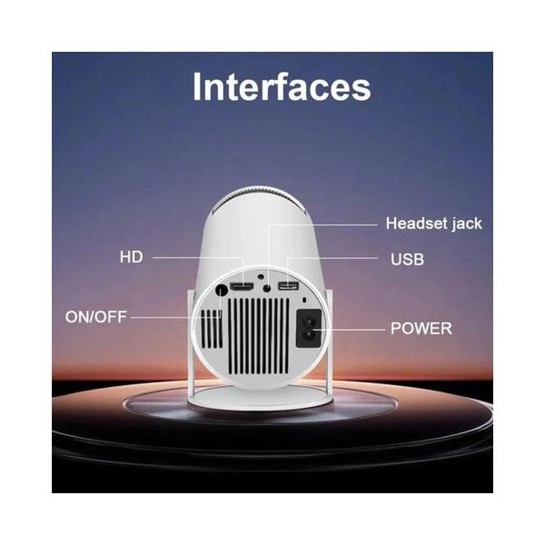 Ultra HD High Dynamic Range 360 Degree Flip mini Portable Projector