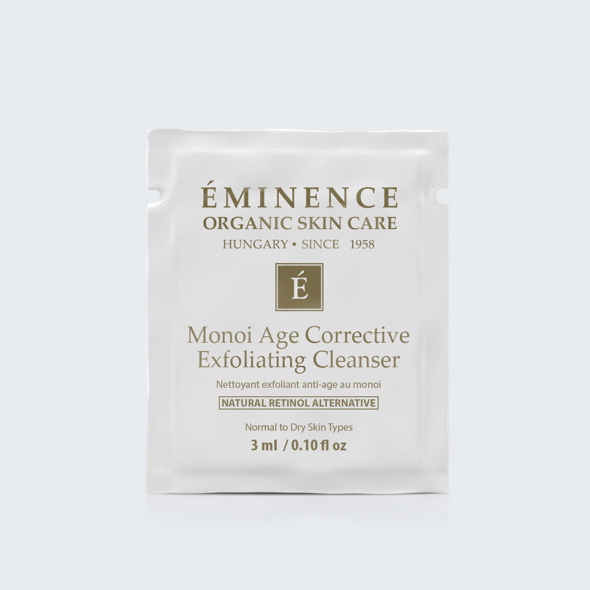 Eminence Organics Monoi Age Corrective Exfoliating Cleanser Card Sample - Medaid International
